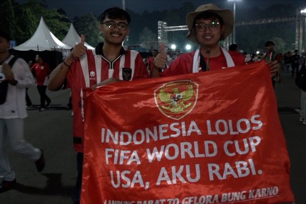 Pendukung Yakin Skuad Garuda Dapat Kalahkan Timnas China - ANTARA News